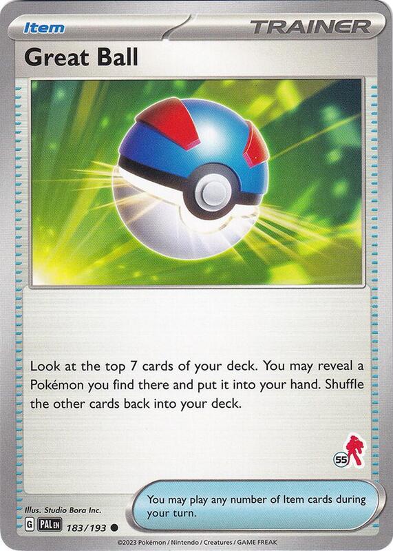 Karta Pokemon Great Ball 183/193 - Armarouge 55 - Battle Academy 2024