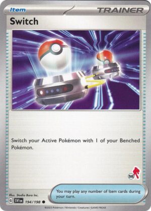 Karta Pokemon Switch 194/198 - Armarouge 58 - Battle Academy 2024