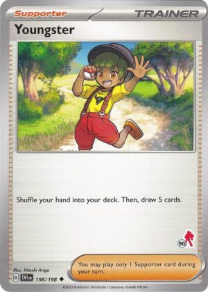 Karta Pokemon Youngster 198/198 - Armarouge 50 - Battle Academy 2024