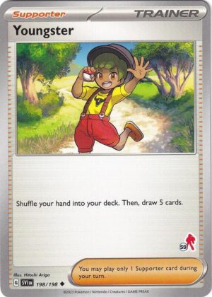 Karta Pokemon Youngster 198/198 - Armarouge 59 - Battle Academy 2024