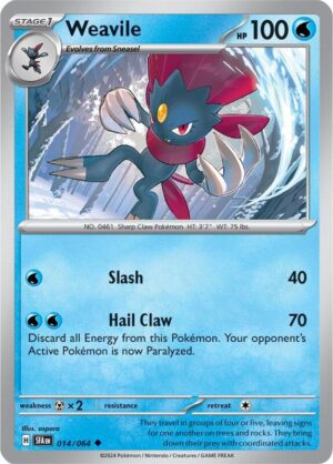 Weavile 014/064 - Shrouded Fable