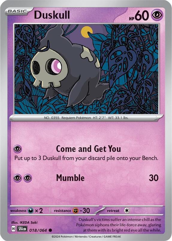 Duskull 018/064 - Shrouded Fable