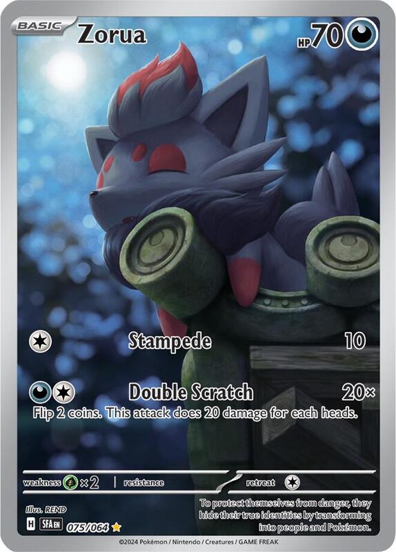 Zorua 075/064 - Shrouded Fable
