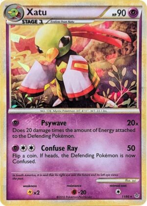 Karta Pokemon Xatu 11/95 (Cracked Ice Holo) - Blister Exclusives