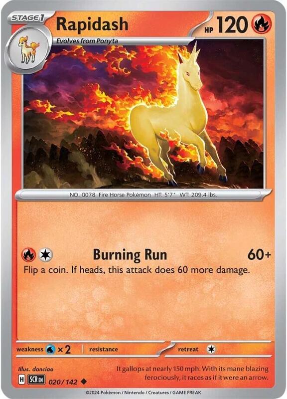 Rapidash 020/142 - Stellar Crown