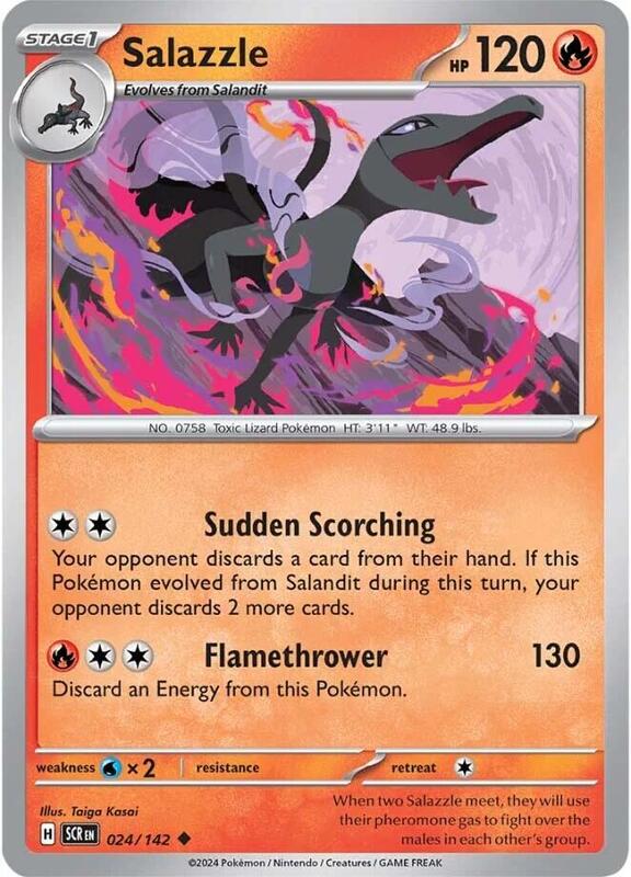 Salazzle 024/142 - Stellar Crown
