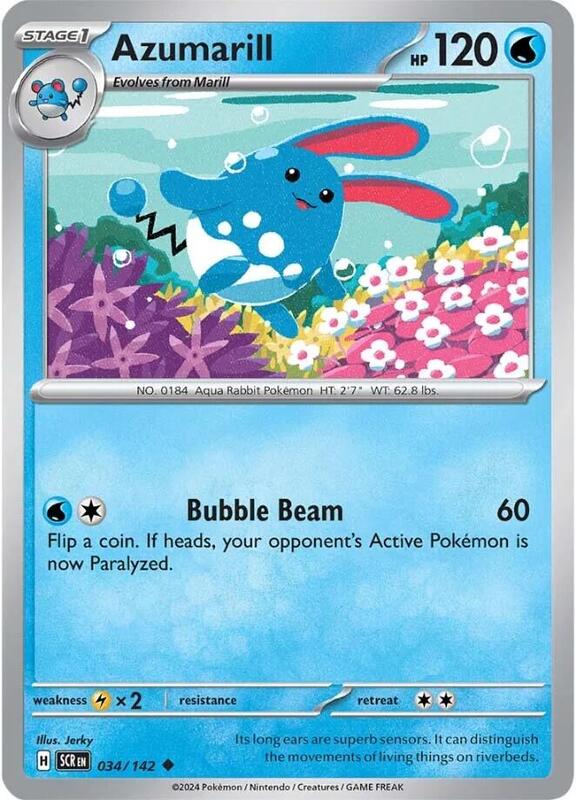 Azumarill 034/142 - Stellar Crown