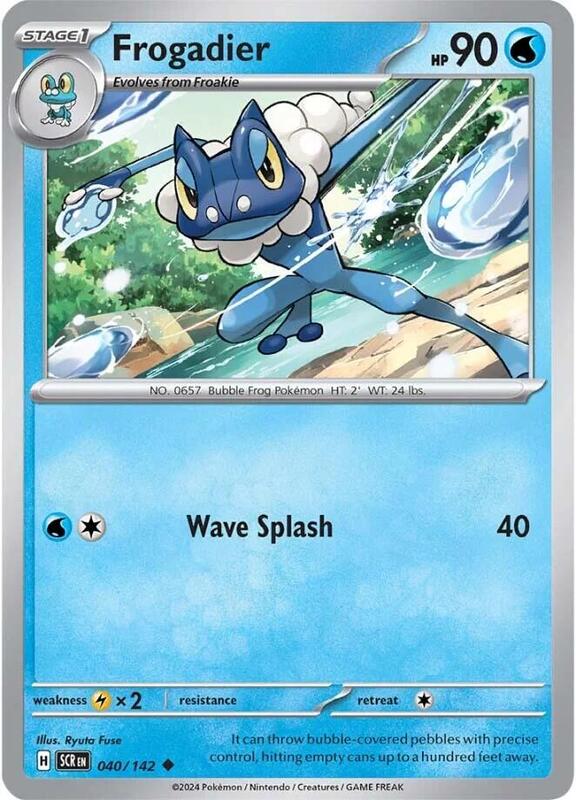 Frogadier 040/142 - Stellar Crown