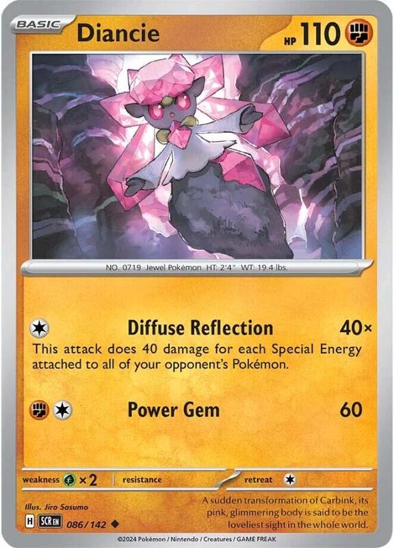 Diancie 086/142 - Stellar Crown