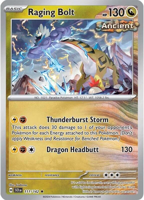 Raging Bolt 111/142 - Stellar Crown