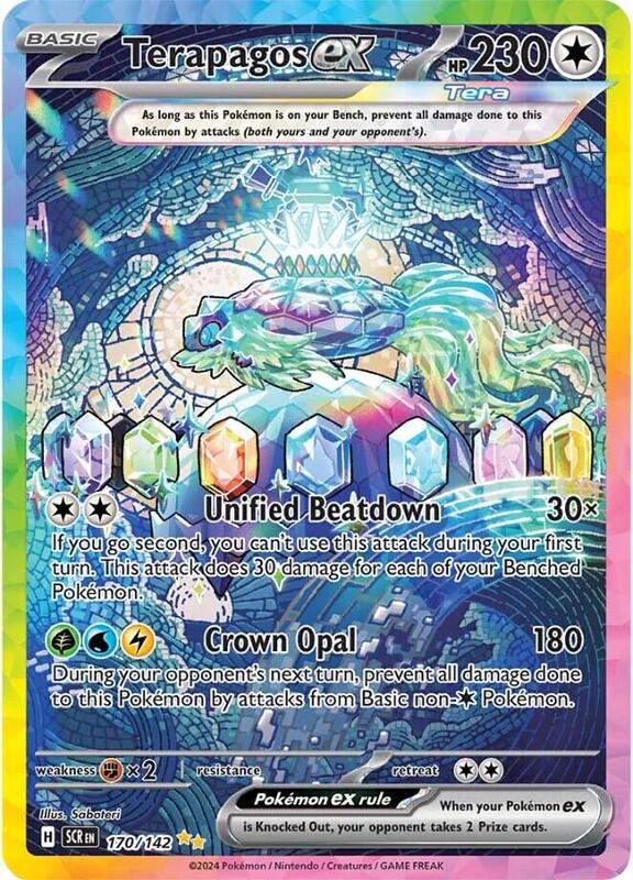 Terapagos ex 170/142 - Stellar Crown