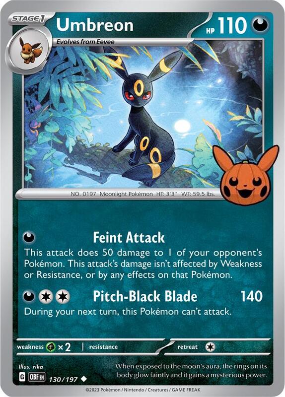 Umbreon 130/197 - Obsidian Flames