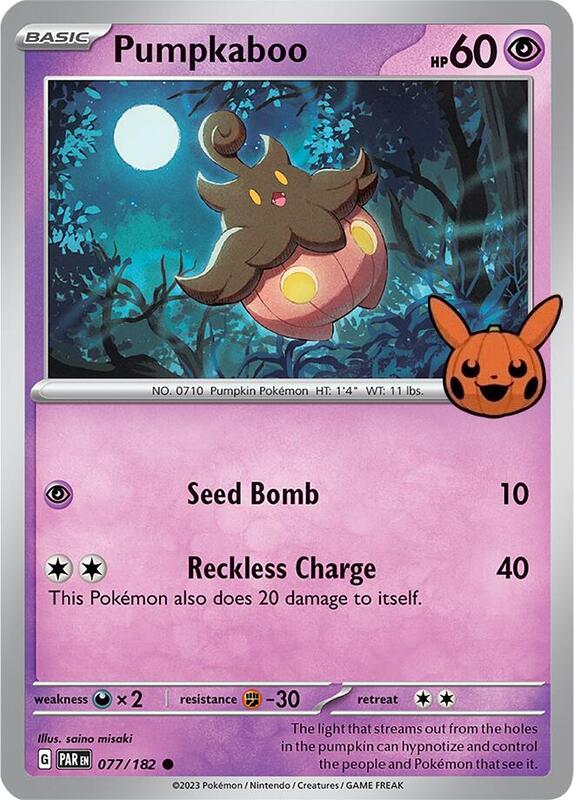 Pumpkaboo 077/182 - Paradox Rift