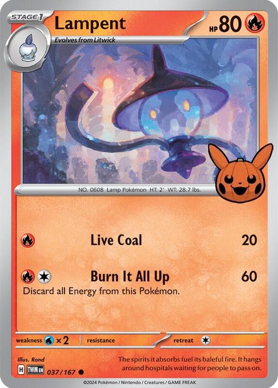 Lampent 037/167 - Obsidian Flames
