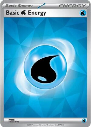 Karta Pokemon Basic Water Energy - 11 - SVE: Scarlet & Violet Energies 11