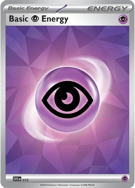 Karta Pokemon Basic Psychic Energy - 13 - SVE: Scarlet & Violet Energies 13