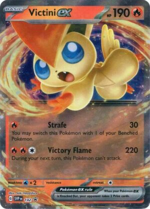Karta Pokemon Victini ex - 142 - SV: Scarlet & Violet Promo Cards 142
