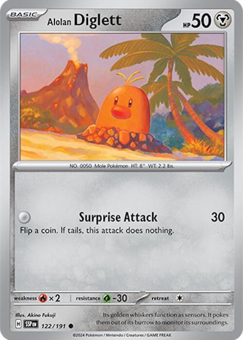 Alolan Diglett 122/191 - Surging Sparks