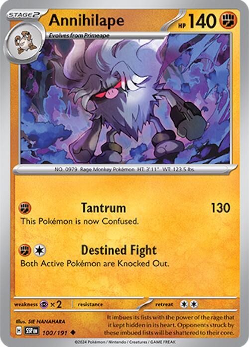 Annihilape 100/191 - Surging Sparks