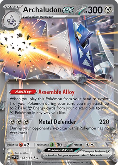 Archaludon ex 130/191 - Surging Sparks