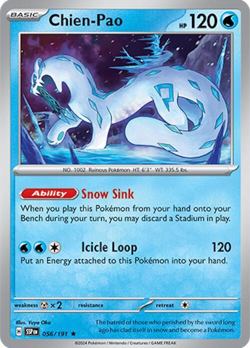 Chien-Pao 056/191 - Surging Sparks