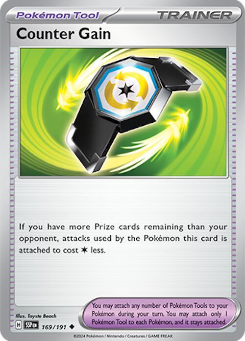 Counter Gain 169/191 - Surging Sparks