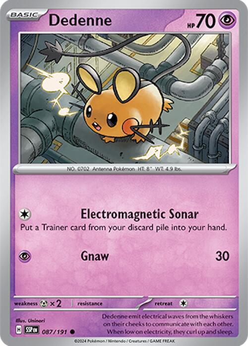 Dedenne 087/191 - Surging Sparks