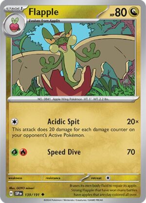 Flapple 139/191 - Surging Sparks
