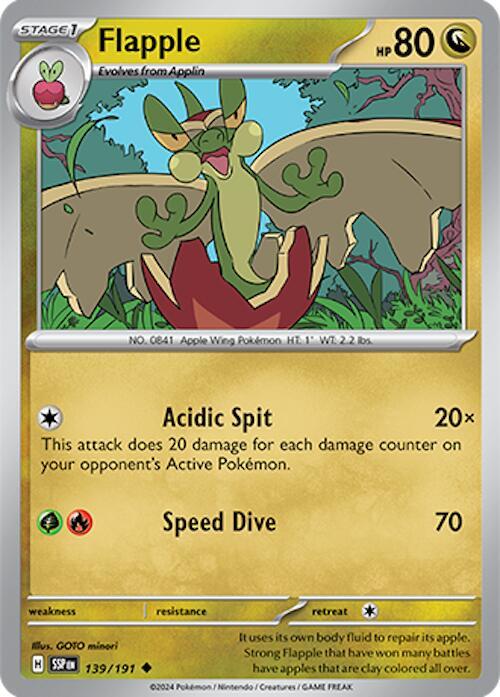 Flapple 139/191 - Surging Sparks