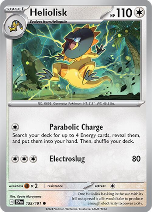 Heliolisk 155/191 - Surging Sparks