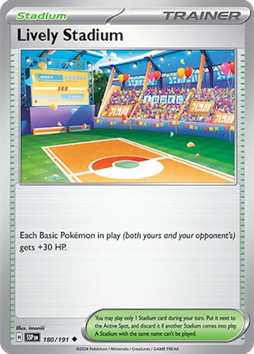 Lively Stadium 180/191 - Surging Sparks