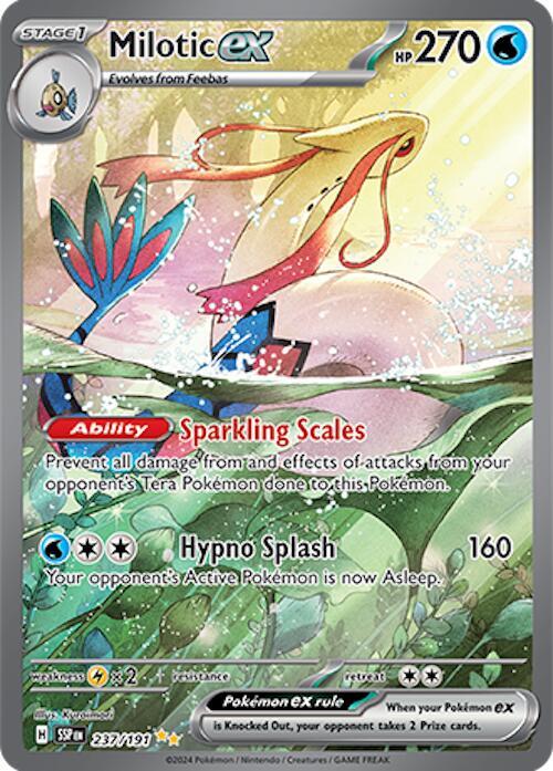 Milotic ex 237/191 - Surging Sparks