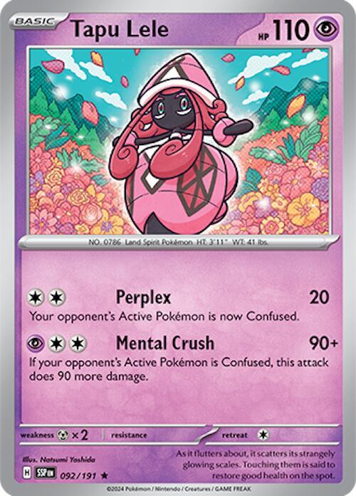 Tapu Lele 092/191 - Surging Sparks