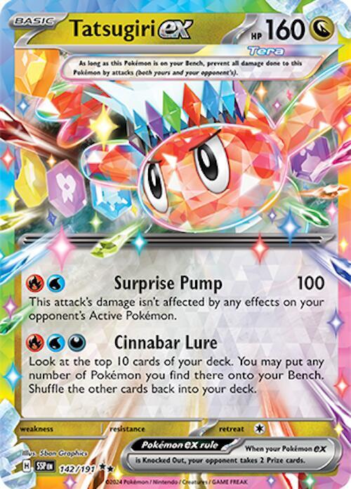 Tatsugiri ex 142/191 - Surging Sparks