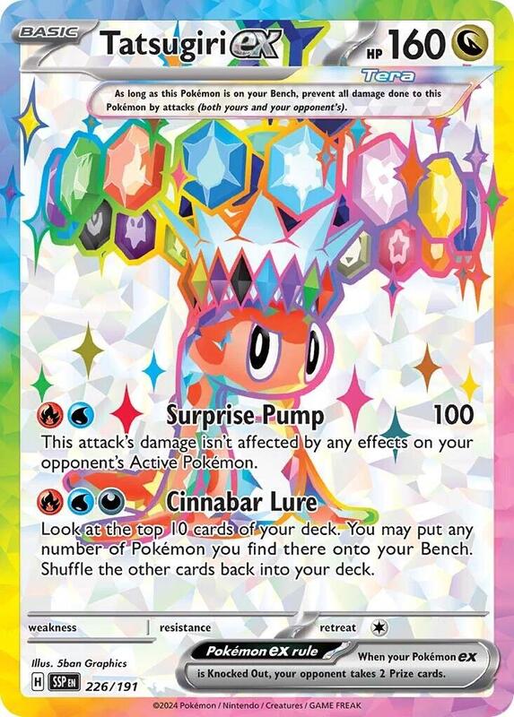 Tatsugiri ex 226/191 - Surging Sparks