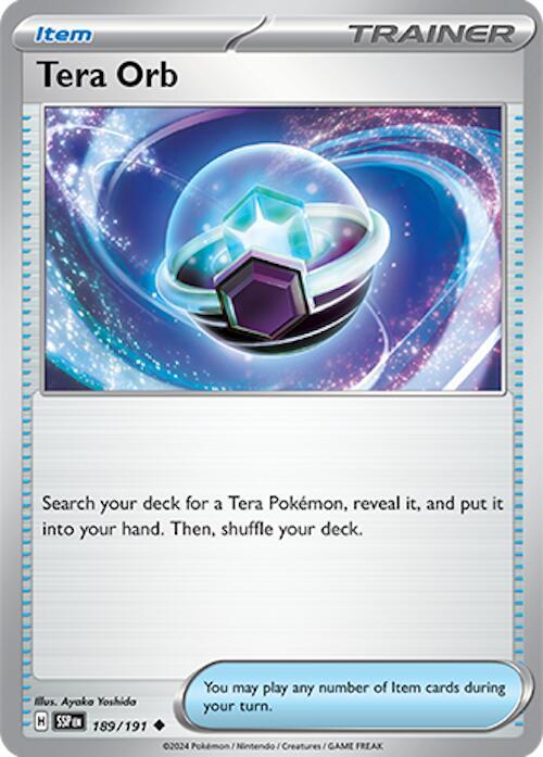 Tera Orb 189/191 - Surging Sparks