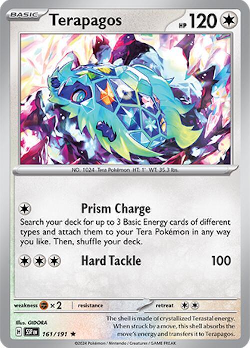 Terapagos 161/191 - Surging Sparks