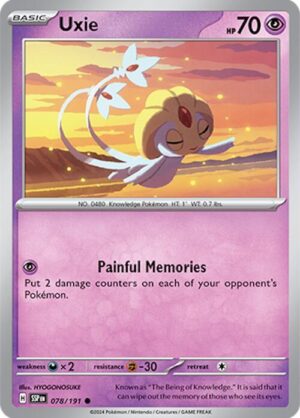 Uxie 078/191 - Surging Sparks