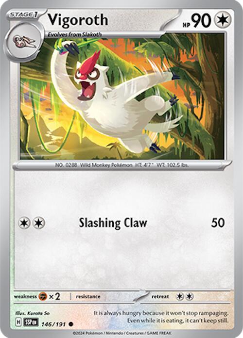 Vigoroth 146/191 - Surging Sparks