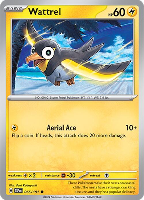 Wattrel 066/191 - Surging Sparks