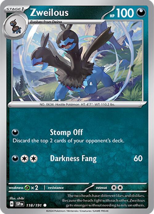Zweilous 118/191 - Surging Sparks