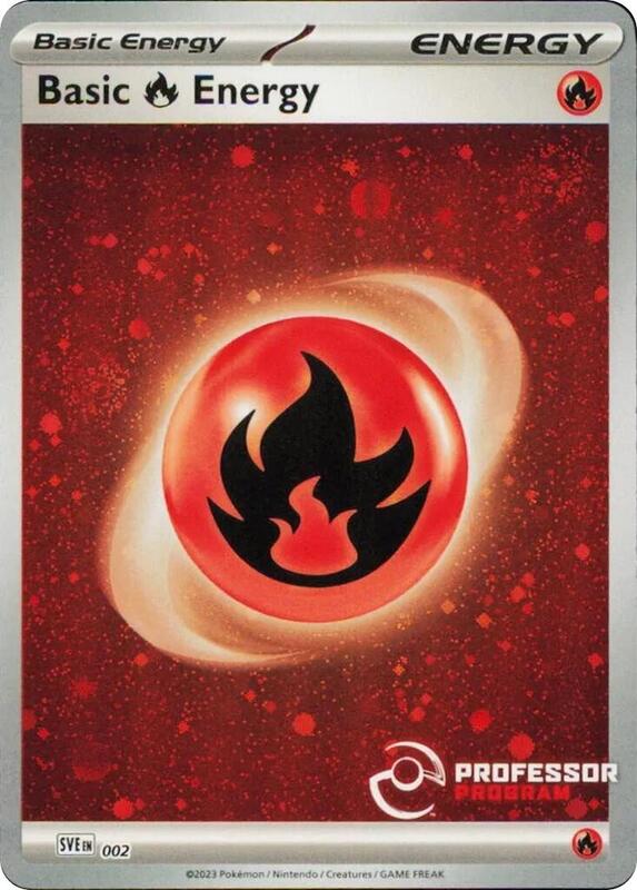 Basic Fire Energy 002 - Scarlet & Violet Energies