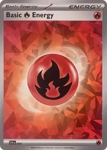 Basic Fire Energy 010 - Scarlet & Violet Energies