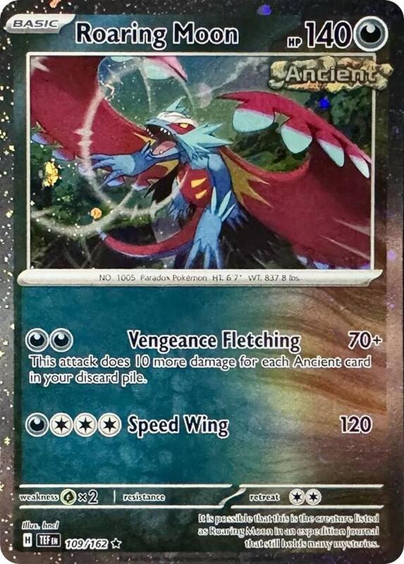 Karta Pokemon Roaring Moon 109/162 (Cosmos Holo) - Miscellaneous Cards & Products