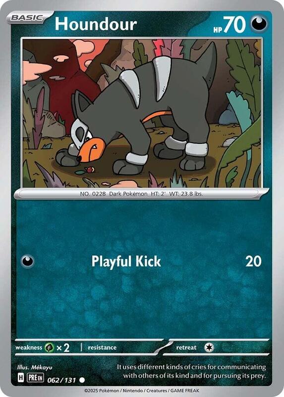 Houndour 062/131 - Prismatic Evolutions