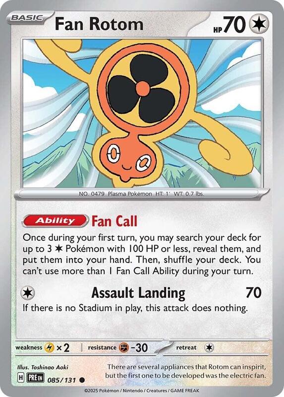 Fan Rotom 085/131 - Prismatic Evolutions