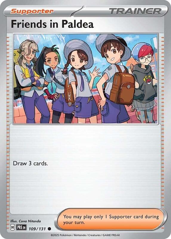 Friends in Paldea 109/131 - Prismatic Evolutions
