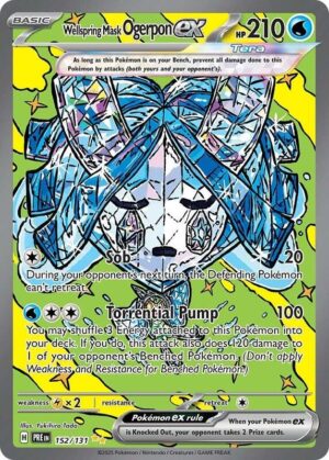 Wellspring Mask Ogerpon ex 152/131 - Prismatic Evolutions