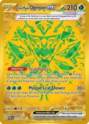 Teal Mask Ogerpon ex 177/131 - Prismatic Evolutions