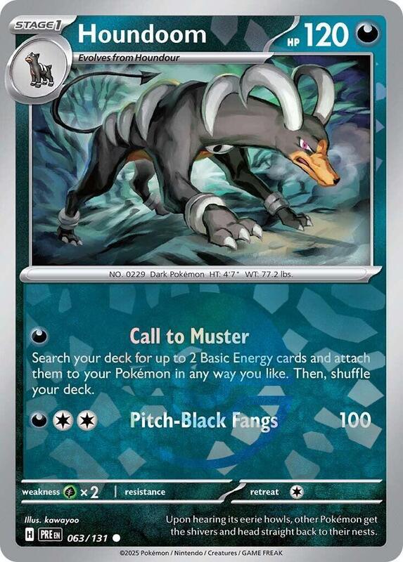 Houndoom 063/131 - Prismatic Evolutions